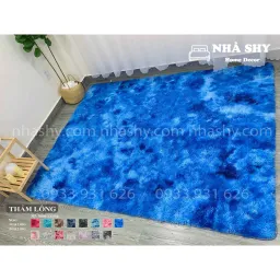 Thảm Lông Trải Sàn Trang Trí Nhà Cửa - Phòng Khách - Phòng Ngủ Size 2mx1m6