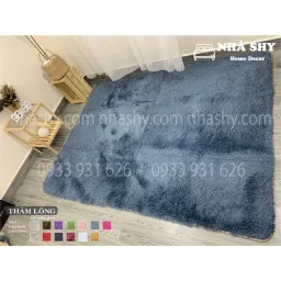 Thảm Lông Trải Sàn Trang Trí Nhà Cửa - Phòng Khách - Phòng Ngủ Size 2mx1m6