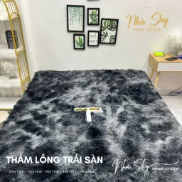 Thảm Lông Trải Sàn Trang Trí Nhà Cửa - Phòng Khách - Phòng Ngủ Size 2mx1m6