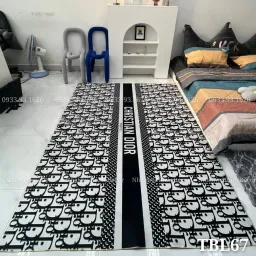 Thảm Trải Sàn 5D - Thảm Trang Trí Phòng Khách Size 2m3x1m6