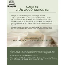 Trọn Bộ Chăn Ga Gối Cotton Tici - Set Vỏ Chăn - Màu Trơn - Phong Cách Hàn Quốc