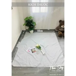 Vải Nền Trắng - Phông Nền Chụp Ảnh - Khổ 1m6