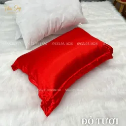 Vỏ Gối Nằm Phi Lụa Size 45x65cm