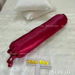 Vỏ Gối Ôm Phi Lụa Size 1mx35cm