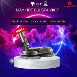 Đầu Hút Con Lăn Máy Hút Bụi Vừa Hút Vừa Lau SP04 (Dành Cho Máy Hút Bụi S1 Và S4)