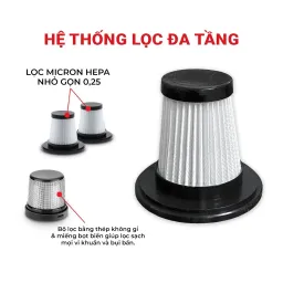 Lõi Lọc HEPA Máy Hút Bụi VIKIT