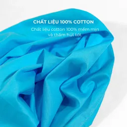 Vỏ Gối Ôm Khóa Kéo Gòn Bedding Cotton 100% Hàn Quốc Màu Trơn 35x100 cm - 37x105 cm