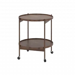 Bàn Trà 2 Tầng B Table Gỗ Teak, Gỗ Óc Chó Nhiều Màu