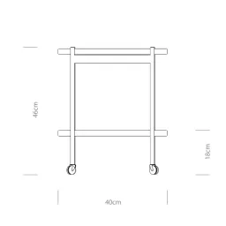 Bàn Trà 2 Tầng B Table Gỗ Teak, Gỗ Óc Chó Nhiều Màu