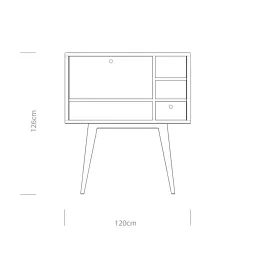 Tủ Trang Trí 8D9 Gỗ Teak, Gỗ Sồi, Gỗ Óc Chó Nhiều Màu