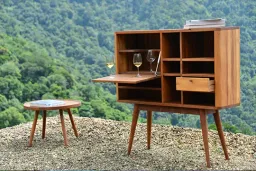 Tủ Trang Trí 8D9 Gỗ Teak, Gỗ Sồi, Gỗ Óc Chó Nhiều Màu