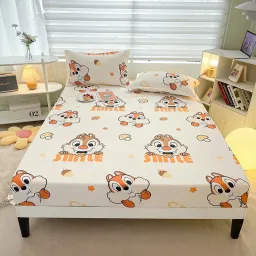 Bộ Ga Gối 3 Món Emmibedding - Drap Ga Trải Giường Bọc Đệm Poly Cotton Nhiều Họa Tiết