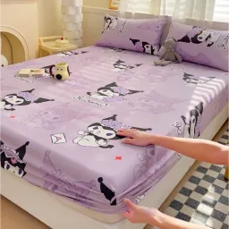 Bộ Ga Gối 3 Món Emmibedding - Drap Ga Trải Giường Bọc Đệm Poly Cotton Nhiều Họa Tiết