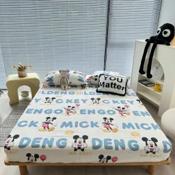 Bộ Ga Gối 3 Món Emmibedding - Drap Ga Trải Giường Bọc Đệm Poly Cotton Nhiều Họa Tiết