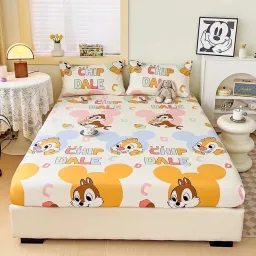 Bộ Ga Gối 3 Món Emmibedding - Drap Ga Trải Giường Bọc Đệm Poly Cotton Nhiều Họa Tiết