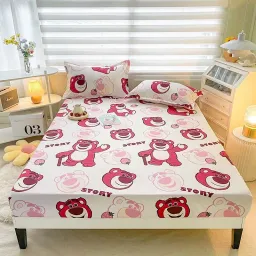 Bộ Ga Gối 3 Món Emmibedding - Drap Ga Trải Giường Bọc Đệm Poly Cotton Nhiều Họa Tiết