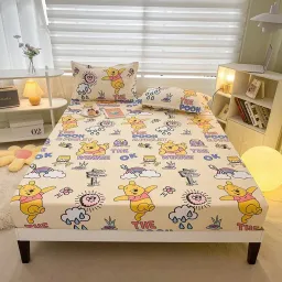 Bộ Ga Gối 3 Món Emmibedding - Drap Ga Trải Giường Bọc Đệm Poly Cotton Nhiều Họa Tiết