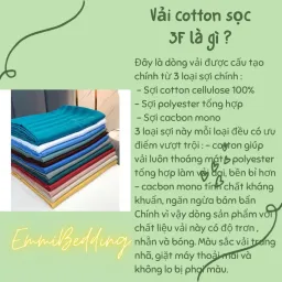 Bộ Ga Gối Cotton Kẻ 3F Chuyên Dùng Khách Sạn, Homestay, Nhà Nghỉ, Decor Phòng Ngủ