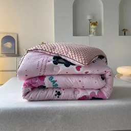 Chăn Đũi Mùa Đông Chăn Cotton Trần Bông Kích Thước 2m*2m2 (Hàng Nhập)