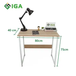 Bàn Làm Việc Khung Sắt Mặt Dài 80cm Tiết Kiệm Không Gian Thương Hiệu ILUMIA - GM09