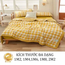 Bộ Chăn Ga Gối Cotton Tici Emmibedding Store