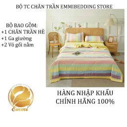 Bộ Chăn,Ga Gối Cotton Chăn Trần Emmibedding Store