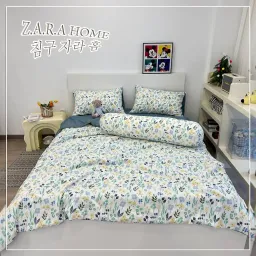 Bộ Chăn Hè Cotton Đũi Bông Đậu 5 Món Cao Cấp TOPAZ Nhập Khẩu - Chăn Mền Mùa Hè Chất Liệu Cotton Siêu Mềm, Siêu Mát