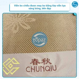 Chiếu Mây Điều Hòa ChunQiu Cao Cấp TOPAZ - Chiếu Nhập Khẩu Làm Từ 100% Sợi Mây Tự Nhiên Thoáng Mát Dễ Chịu Khi Nằm