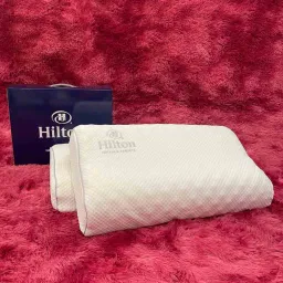 Gối Cao Su Non NgườI Lớn Hilton Chính Hãng TOPAZ Nhập Khẩu Cao Cấp Có Thiết Kế Lượn Sóng Có Lỗ Thoáng Khí Và Gai Massage