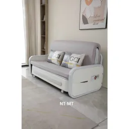 Giường Sofa, Sofa Giường Gấp Gọn Thành Ghế Thông Minh 2 Trong 1 Juno Sofa Tặng Đệm Và Gối