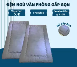 Nệm Ngủ Văn Phòng Cao Cấp TOPAZ - Đệm Ngủ Văn Phòng Gấp Gọn, Tiện Ích Mang Lại Cho Bạn Giấc Ngủ Trưa Tuyệt Vời