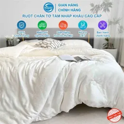 Ruột Chăn Tơ Tằm Bông Sơ Đậu Nành Kháng Khuẩn Siêu Nhẹ Siêu Mềm Mịn TOPAZ Nhập Khẩu Chính Hãng Giúp Giấc Ngủ Chất Lượng