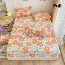 Bộ Ga Gối EMMIBEDDING STORE Nỉ 5D Mix Hoạ Tiết Siêu Ấm, Siêu Êm