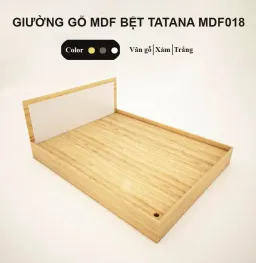 [FREESHIP HCM] Giường Gỗ MDF Bệt Kiểu Nhật Tatana MDF018 - Có Thiết Kế Theo Yêu Cầu Khách Hàng