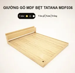 [FREESHIP HCM] Giường Gỗ MDF Bệt Kiểu Nhật Tatana MDF036 - Có Thiết Kế Theo Yêu Cầu Khách Hàng