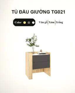 [FREESHIP] Tủ Đầu Giường, Tab Đầu Giường Gỗ MDF Tatana TG021 - Có Thiết Kế Theo Yêu Cầu Khách Hàng