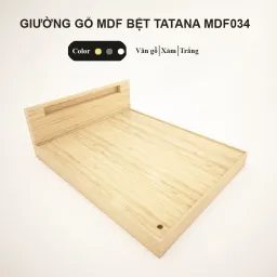 [FREESHIP HCM] Giường Gỗ MDF Bệt Kiểu Nhật Tatana MDF034 - Có Thiết Kế Theo Yêu Cầu Khách Hàng