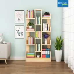 [FREESHIP HCM] Kệ Sách Gỗ MDF Tatana KS004 - Có Thiết Kế Theo Yêu Cầu Khách Hàng