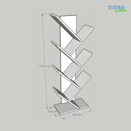 [FREESHIP HCM] Kệ Sách Hình Cây Gỗ MDF Tatana KS011 - Có Thiết Kế Theo Yêu Cầu Khách Hàng