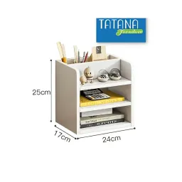 [FREESHIP] Kệ Sách Để Bàn Gỗ MDF Tatana KS001 - Có Thiết Kế Theo Yêu Cầu Khách Hàng