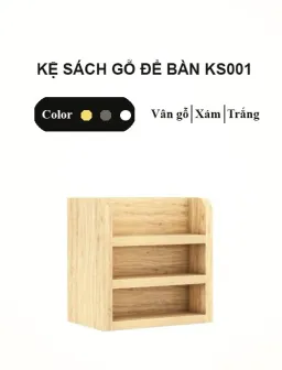 [FREESHIP] Kệ Sách Để Bàn Gỗ MDF Tatana KS001 - Có Thiết Kế Theo Yêu Cầu Khách Hàng