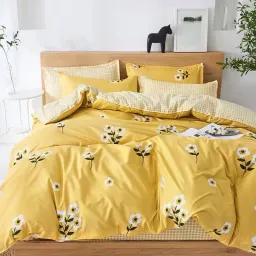 Chăn Ga Gối Emmibedding Chất Liệu Cotton Poly Họa Tiết Xinh Xắn Đáng Yêu Đủ Size Miễn Phí Bo Chun