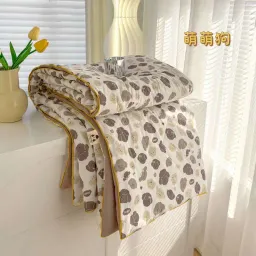 Chăn Hè Cotton Đũi Hàn Quốc EmmiBedding, Kích Thước 2mx2m3, Mềm Mát