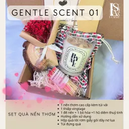 Set Quà Tặng 1 Nến Thơm BYME CANDLE - GENTLE SET