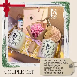 Set Quà Tặng 2 Nến Thơm BYME CANDLE - COUPLE SET