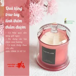 Set Quà Tặng Nến Thơm Nắp Chuông Cao Cấp TASTE LIFE COLLECTION