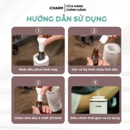 Máy Xông Tinh Dầu Ô Tô iCHARM i115