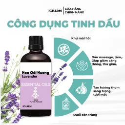 Tinh Dầu Hoa Oải Hương iCHARM