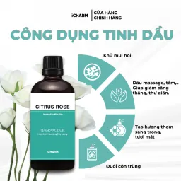 Tinh Dầu Nước Hoa Citrus Rose (Inspired By Miss Dior) - iCHARM