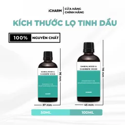 Tinh Dầu Nước Hoa Sandalwood & Cashmere Wood - iCHARM